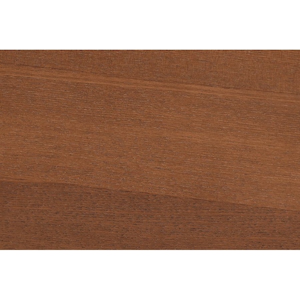 Baxton Studio Roald Mid-Century Modern Grey Fabric and Walnut Brown Wood King Size Platform Bed - 246-12645-9412-ZORO