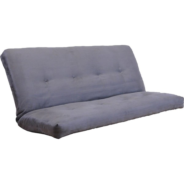 Kodiak No. 6000 Suede Gray 276 Coil Hinged Mattress - Full Size - KFSGRYF6M1
