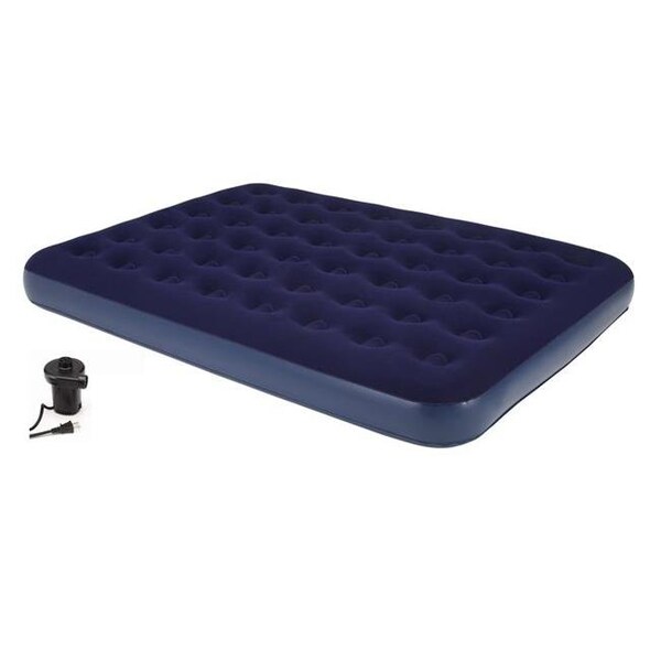 Achim Importing Achim Importing AB78QNAC04 Second Avenue Collection Queen Air Mattress with Electric Air Pump - AB78QNAC04