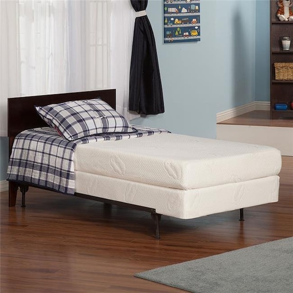 Atlantic Furniture Atlantic Furniture AR281824 Orlando Twin Size Headboard; Walnut - AR281824