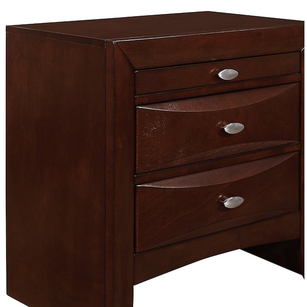 Global Furniture Usa Transitional  Linda Merlot King Bed Group - 2869