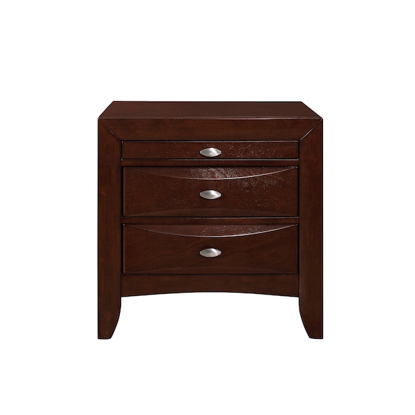 Global Furniture Usa Transitional  Linda Merlot King Bed Group - 2869