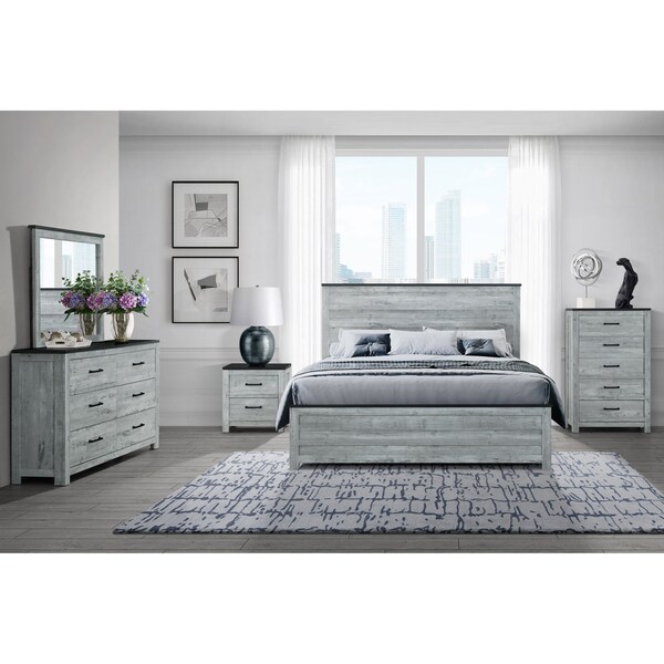 Global Furniture Usa OZARK-GREY WASH-KB - 6331