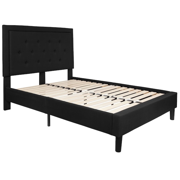 Flash Furniture Roxbury Full Platform Bed, Black - SL-BK5-F-BK-GG