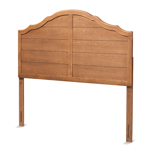 Baxton Studio Clive Vintage Traditional Farmhouse Ash Walnut Finished Wood King Size Headboard - 181-11134-ZORO