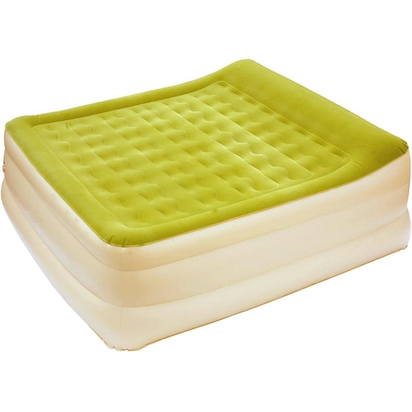 Kd Aparador King Size Green Raised Back Air Mattress - KD2509162