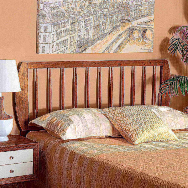 Baxton Studio Norman Modern and Contemporary Transitional Ash Walnut Finished Wood King Size Headboard - 181-11122-ZORO