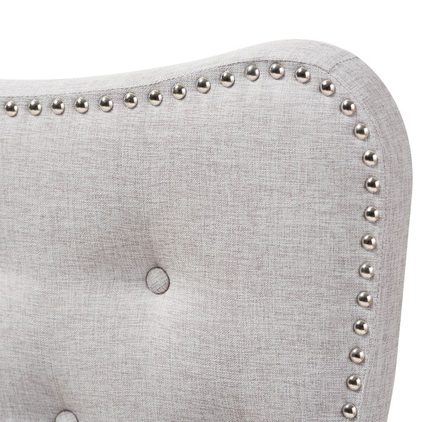Baxton Studio Emma Modern Greyish Beige Queen Size Headboard - 142-7773