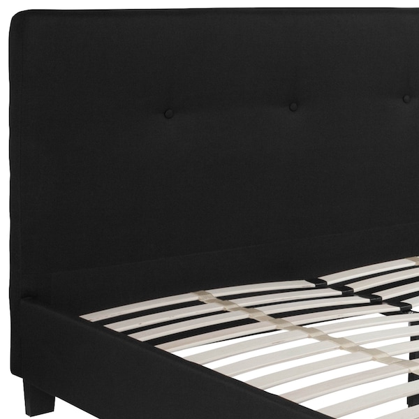Flash Furniture Platform Bed, Tribeca, Queen, Black - HG-23-GG