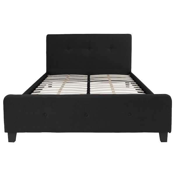 Flash Furniture Platform Bed, Tribeca, Queen, Black - HG-23-GG