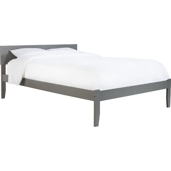 Atlantic Furniture Orlando Queen Platform Bed With Open Foot Board - Grey - AR8141009
