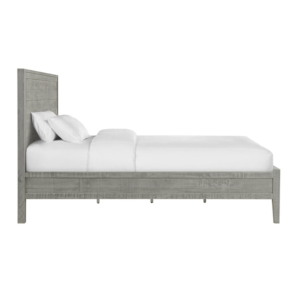 Alaterre Furniture Arden Panel Wood King Bed, Driftwood Gray - ANAN4032