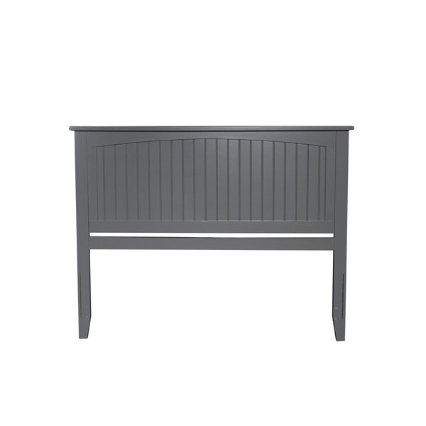 Atlantic Furniture Nantucket Headboard, Queen - Grey - AR282849
