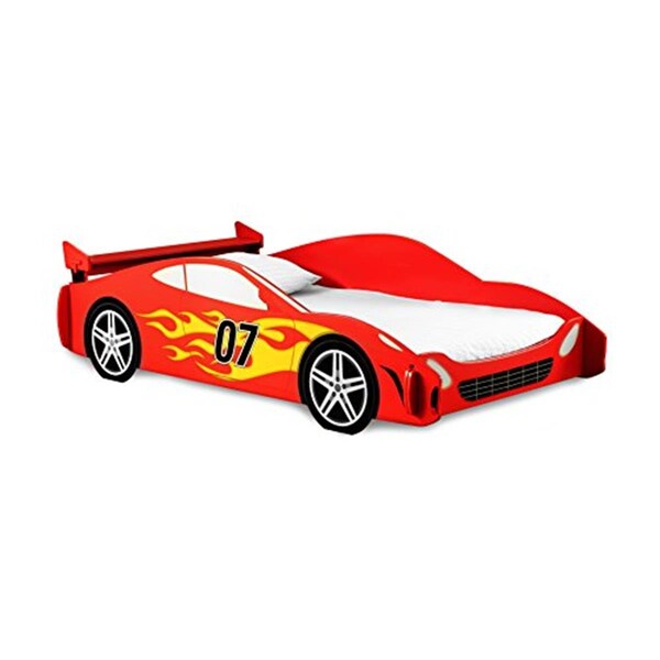 Legare Furniture Kids Furniture Race Car Twin Bed, Red - LE326226
