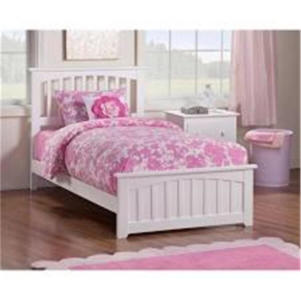 Atlantic Furniture Madison Matching Foot Board - White, Twin Extra Large - AR8716032