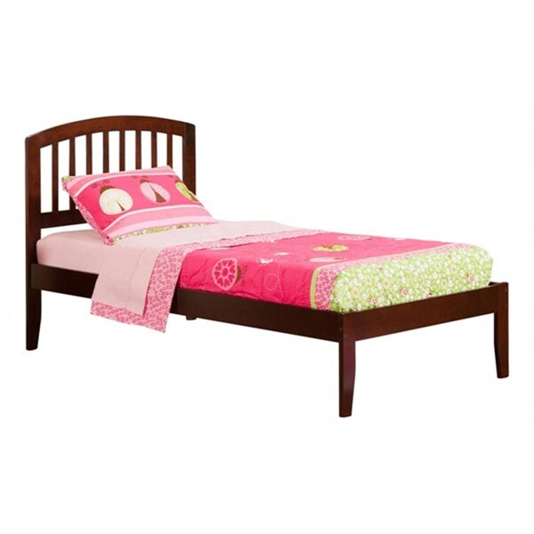 Atlantic Furniture Richmond Bed, Antique Walnut - Twin - AR8821034