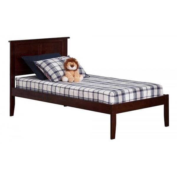 Atlantic Furniture Atlantic Furniture AR8611034 Madison Bed; Antique Walnut - Twin Extra Large - AR8611034