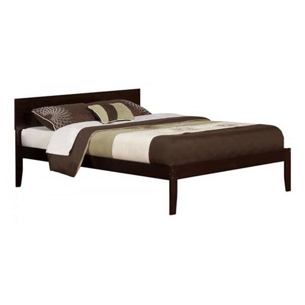 Atlantic Furniture Atlantic Furniture AR8141031 Orlando Bed; Espresso - Queen - AR8141031
