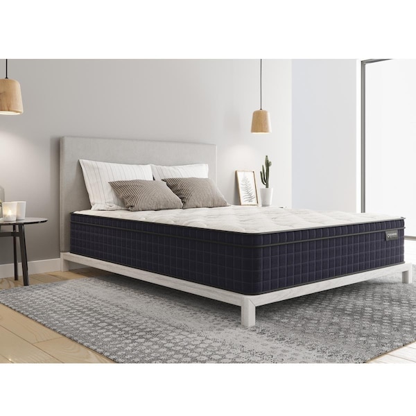 Kd Mobiliario 12.5 in. Nina Copper Euro-Top Mattresses - Medium - KD2939907