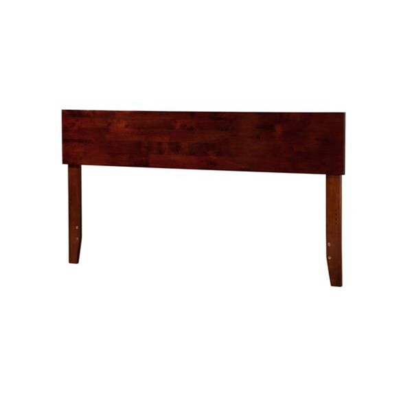 Atlantic Furniture Orlando King Size Headboard, Walnut - AR281854