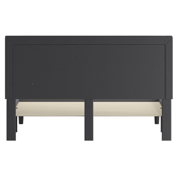 Flash Furniture Roxbury King Platform Bed, Dark Gray - SL-BK5-K-DG-GG
