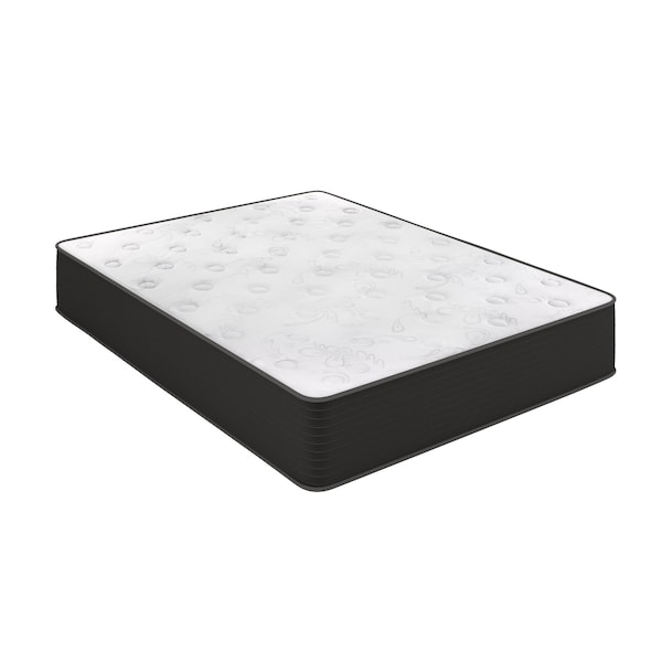 Flash Furniture Dream Cooling Gel 12in. Foam and Pocket Spring Hybrid Mattress, Queen Mattress in a Box - BS-E230P-R-Q-12-C-BK-GG