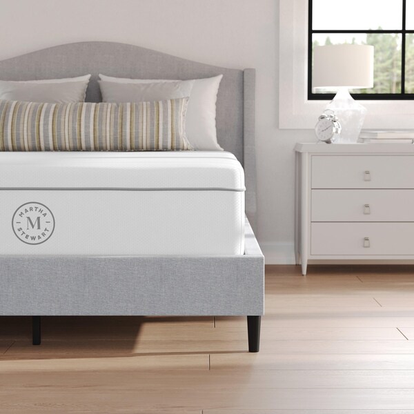Martha Stewart SleepComplete 12 Inch Full Firm Hybrid Pocket Spring and Foam Dual-Action Cooling Mattress - CL-MODE-12F-MS