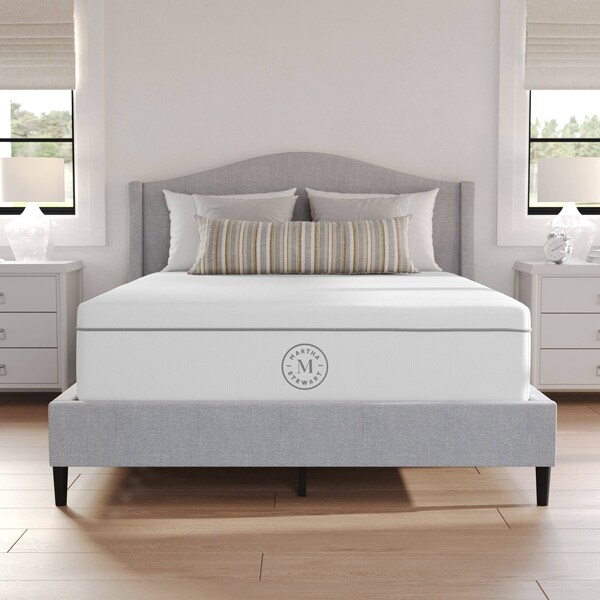 Martha Stewart SleepComplete 12 Inch Full Firm Hybrid Pocket Spring and Foam Dual-Action Cooling Mattress - CL-MODE-12F-MS
