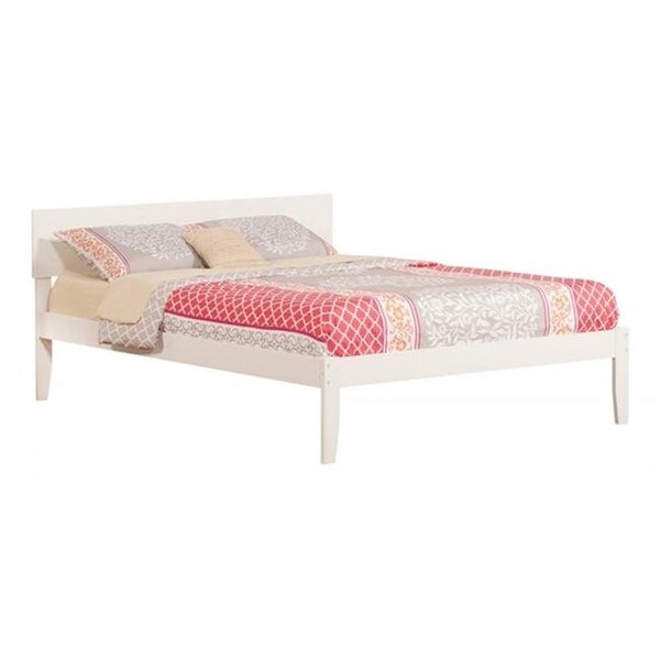 Atlantic Furniture Atlantic Furniture AR8141032 Orlando Bed; White - Queen - AR8141032