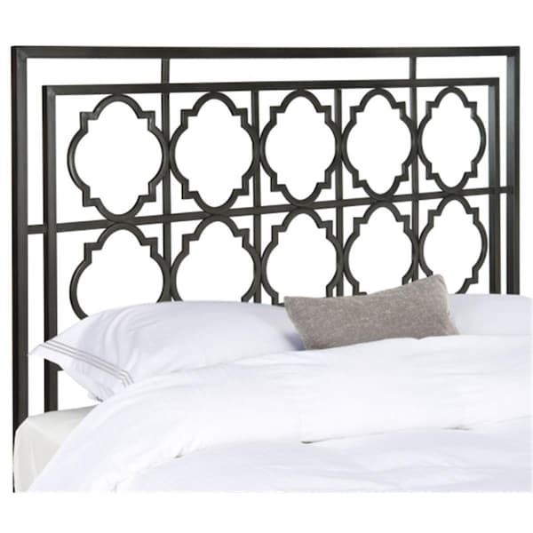 Safavieh Silva Metal Full Size Headboard- Antique Iron - 59.8 x 1.3 x 53.6 in. - FOX6216C-F