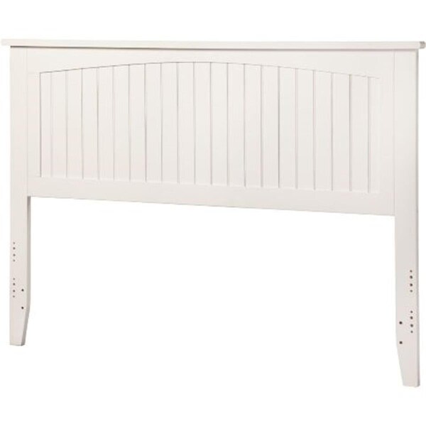Atlantic Furniture Nantucket King Size Headboard, White - AR282852