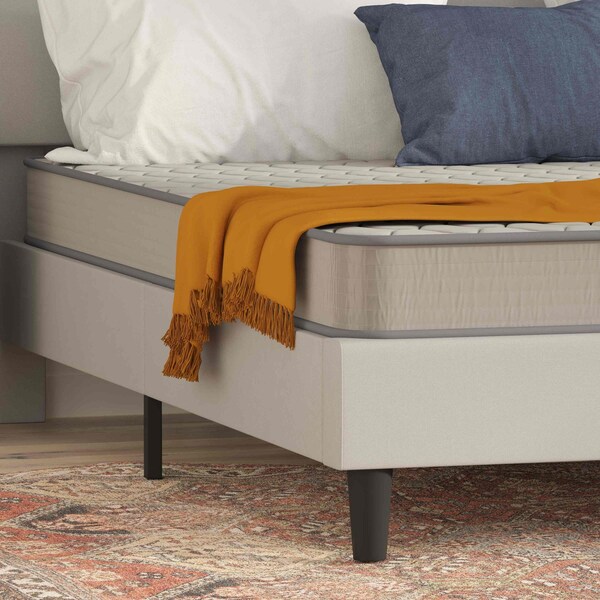 Flash Furniture 6" Hybrid Mattress, King Mattress in a Box - CL-E236-B-K-GG