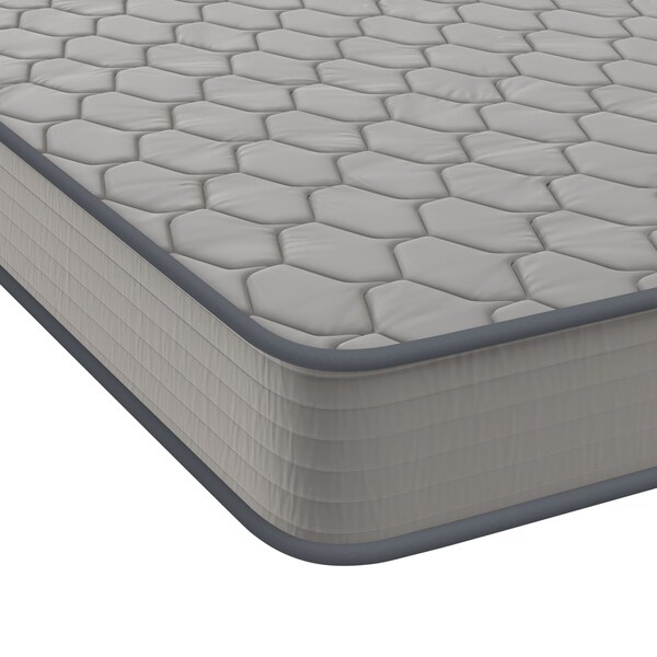 Flash Furniture 6" Hybrid Mattress, King Mattress in a Box - CL-E236-B-K-GG