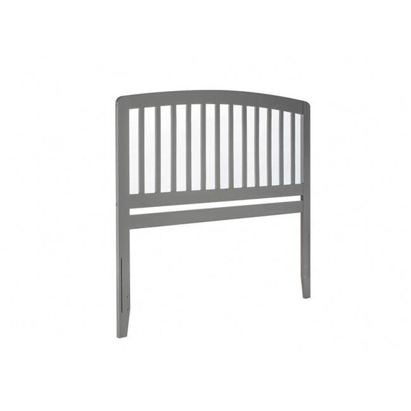 Atlantic Furniture Atlantic Furniture AR288859 78.75 x 1 x 50 in. Richmond Headboard; Grey - King Size - AR288859