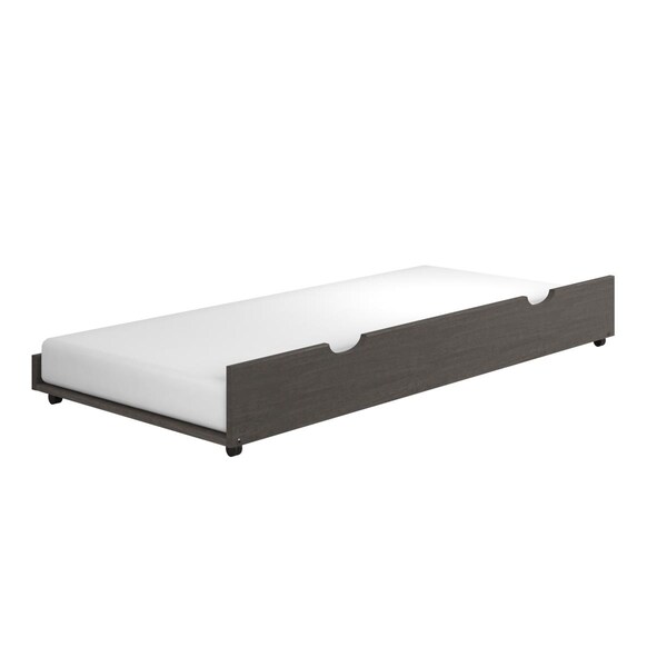 Donco PD-503AG Twin Trundle Bed, Antique Grey - PD_503AG
