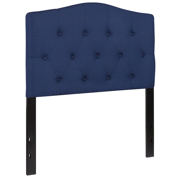 Flash Furniture Cambridge Headboard, Twin Size, Navy Fbrc - HG-HB1708-T-N-GG