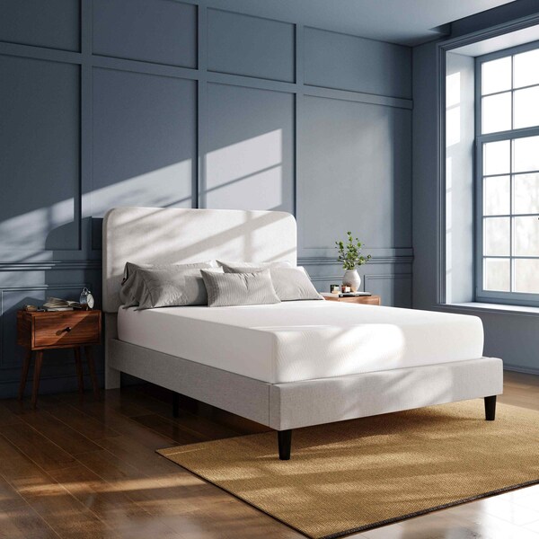 Flash Furniture Cloud Green Tea Cooling Gel 3-Layer Memory Foam 10in. Queen Mattress in a Box, Washable Cover - CL-MFB3L-10-Q-GG