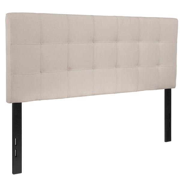 Flash Furniture Full Bedford, Headboard, Beige Fabric - HG-HB1704-F-B-GG
