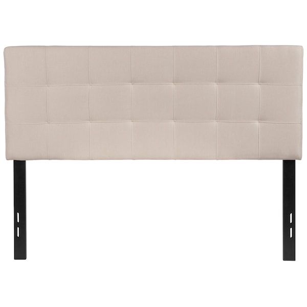 Flash Furniture Full Bedford, Headboard, Beige Fabric - HG-HB1704-F-B-GG