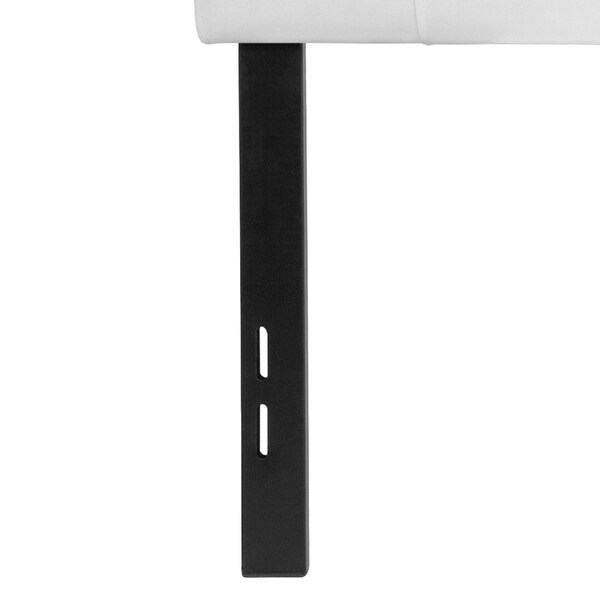 Flash Furniture Full Bedford, Headboard, White Fabric - HG-HB1704-F-W-GG