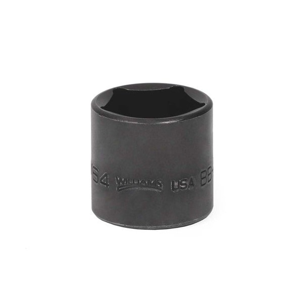 Llave de vaso Williams, 1 1/4 pulgadas de longitud total, penta, 1/2 pulgada de medida del dado, tamaño de 51/64 pulgadas - JHWSB-526