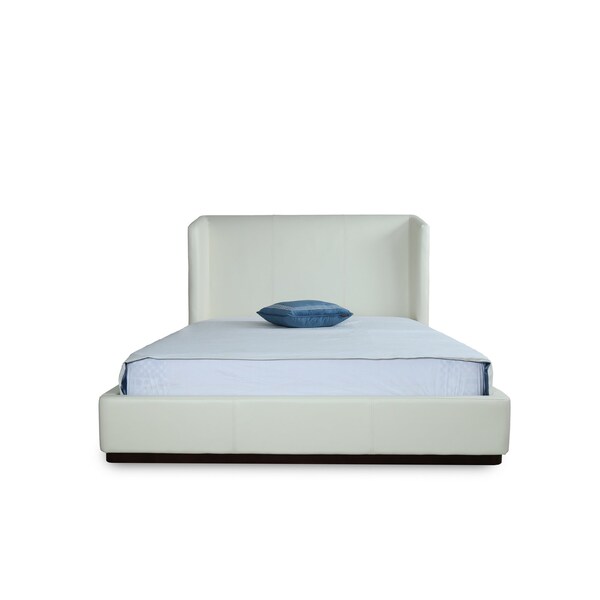 Manhattan Comfort Lenyx Full-Size Bed in Cream - BD008-FL-CR