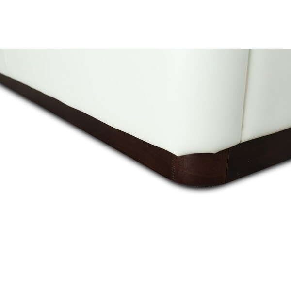 Manhattan Comfort Lenyx Full-Size Bed in Cream - BD008-FL-CR