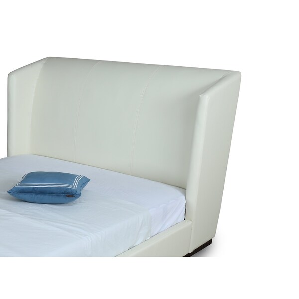 Manhattan Comfort Lenyx Full-Size Bed in Cream - BD008-FL-CR
