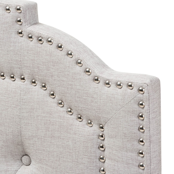 Baxton Studio Edith Modern Greyish Beige Twin Size Headboard - 142-7777