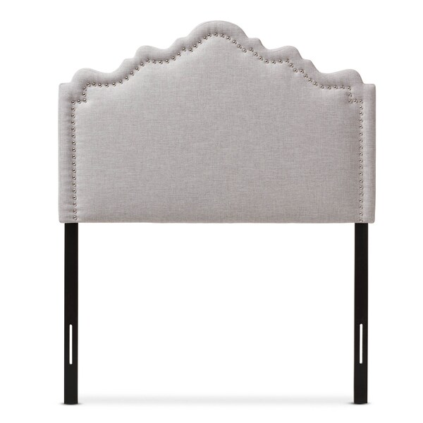 Baxton Studio Nadeen Modern Greyish Beige Twin Size Headboard - 134-7248