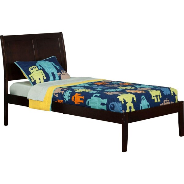 Atlantic Furniture Portland Open Foot Bed, Espresso - Twin Extra Large - AR8911001