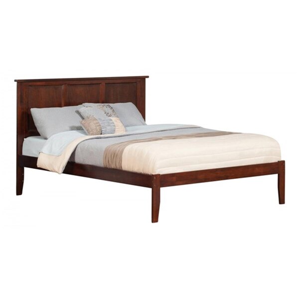 Atlantic Furniture Madison Bed, Antique Walnut - King - AR8651034