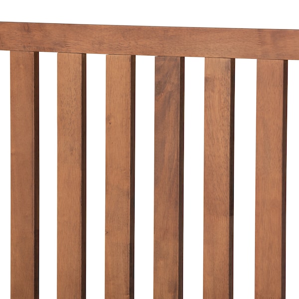 Baxton Studio Marin Modern and Contemporary Walnut Brown Finished Wood King Size Platform Bed - 184-11137-9412-ZORO