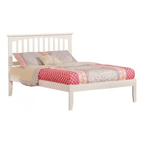 Atlantic Furniture Mission Bed, White - Full - AR8731032